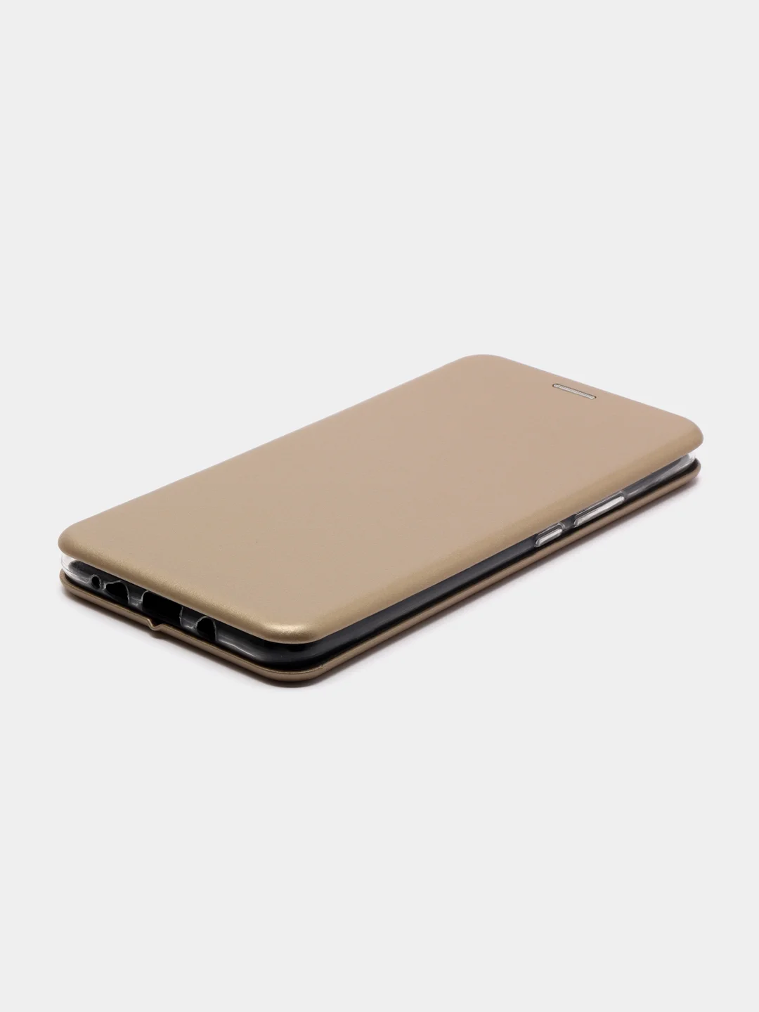 Золотой чехол-книжка для Tecno Spark 5 Air (Техно Спарк 5 Аир)