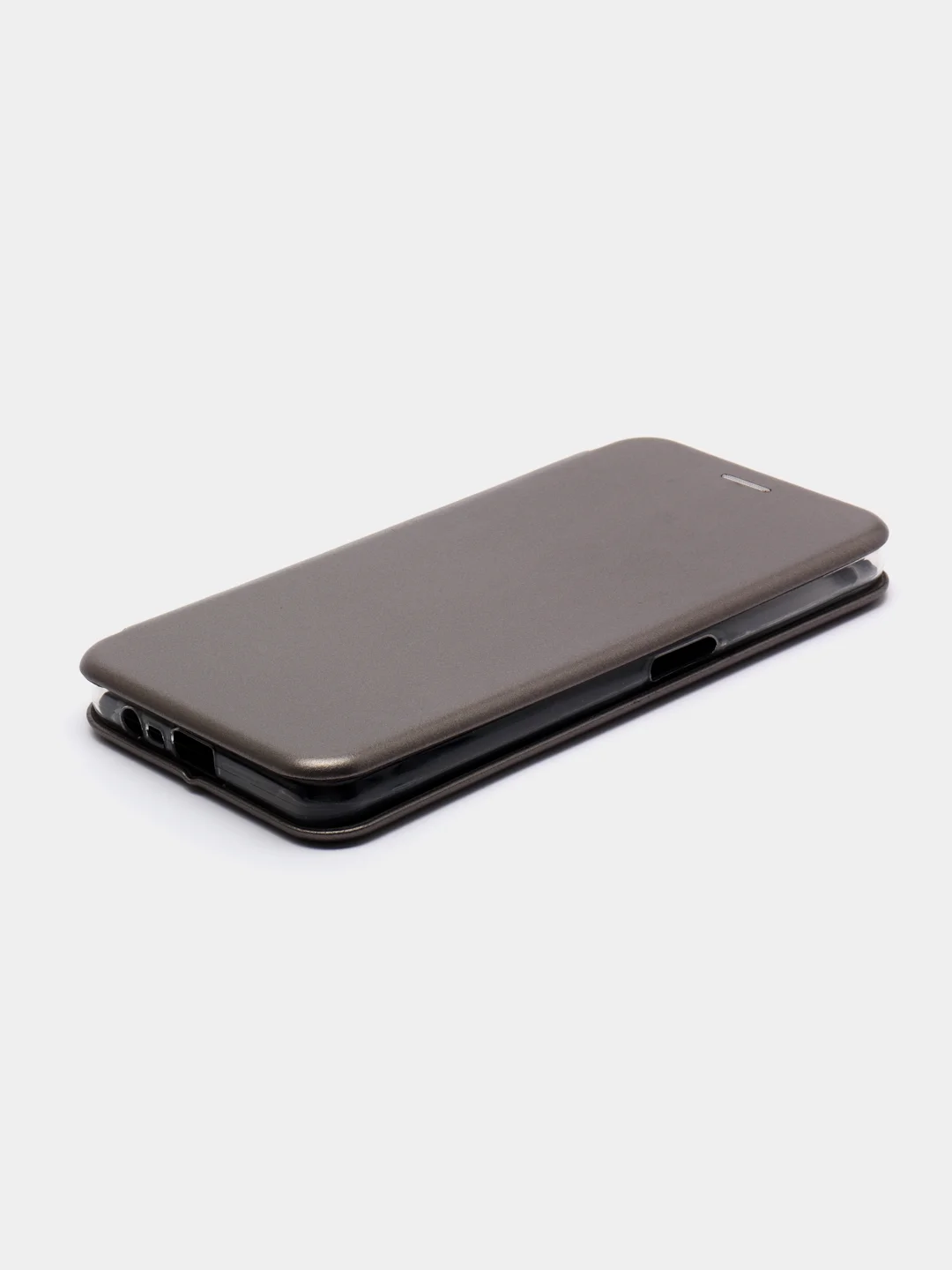 Серый чехол-книжка для Realme C31 (Реалми С31)