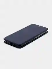 Синий чехол-книжка для Tecno Spark 8C / Spark Go 2022 (Техно Спарк 8С / Спарк Го 2022)