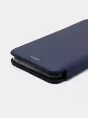 Синий чехол-книжка для Tecno Spark 8C / Spark Go 2022 (Техно Спарк 8С / Спарк Го 2022)