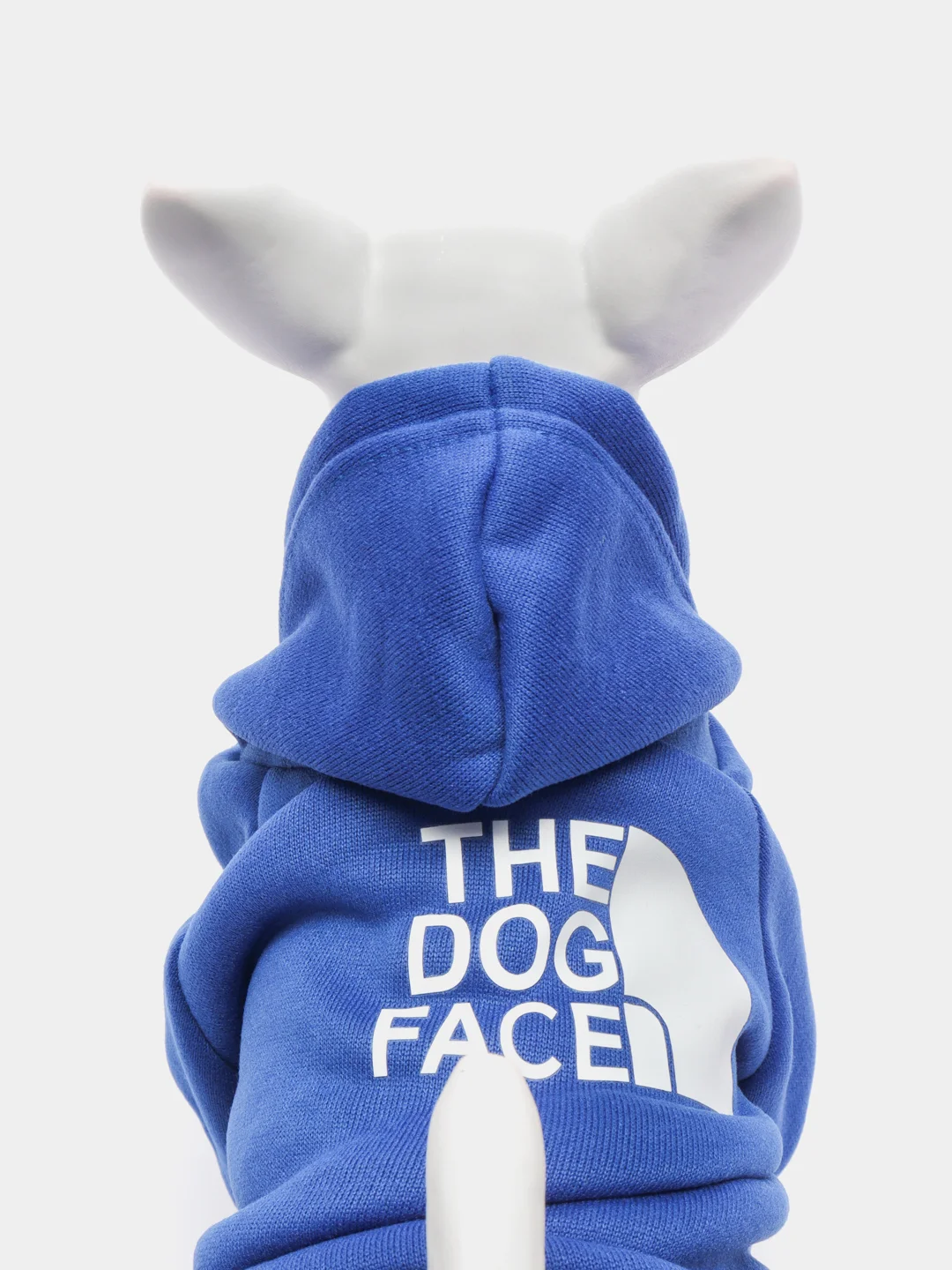 Синий толстовка с капюшоном The Dog Face, для собак и кошек