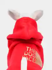 Красный толстовка с капюшоном The Dog Face, для собак и кошек