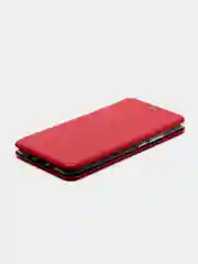 Красный чехол-книжка для Tecno Spark 5 Air (Техно Спарк 5 Аир)