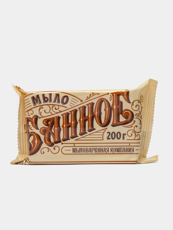 Мыло "Банное", натуральное, 200 г