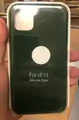 Черный топ силиконовые чехлы для iPhone 13 с бархатной прослойкой