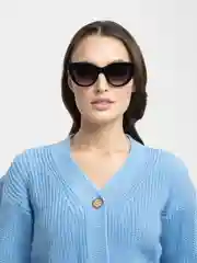 Серый женские солнцезащитные очки, с UF-защитой