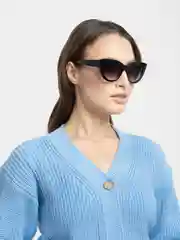 Серый женские солнцезащитные очки, с UF-защитой