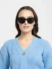 Угольный женские солнцезащитные очки, с UF-защитой