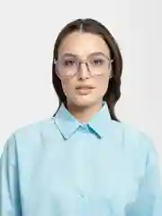 Серый очки имиджевые