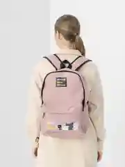 Бежевый меланж рюкзак