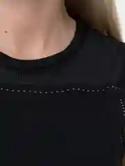Черный костюм для фитнеса