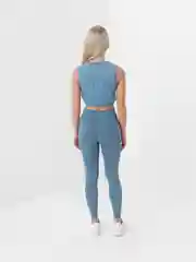 Зелёный хаки костюм для фитнеса