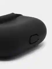 Черный силиконовый чехол для наушников Apple Airpods Pro, с карабином