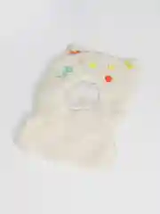 Молочный шлем детский утепленный