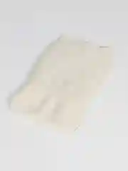 Молочный шлем детский утепленный