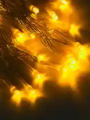 Желтый светодиодная гирлянда, USB, разные цвета