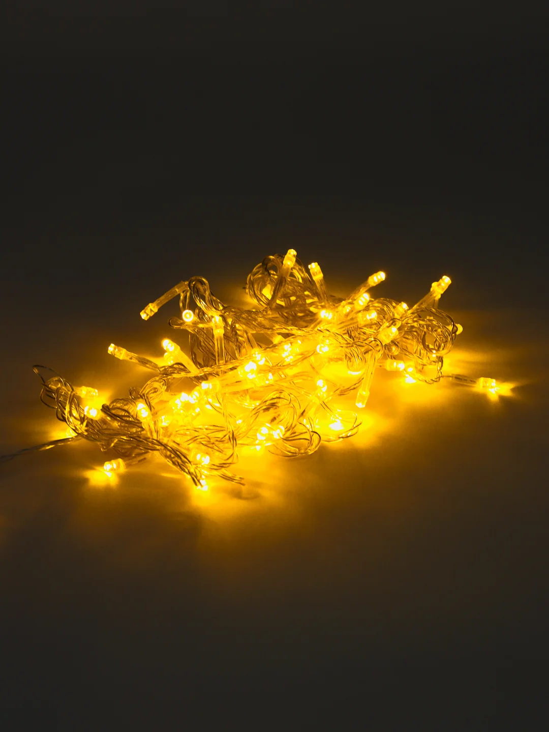 Желтый гирлянда LED 7м