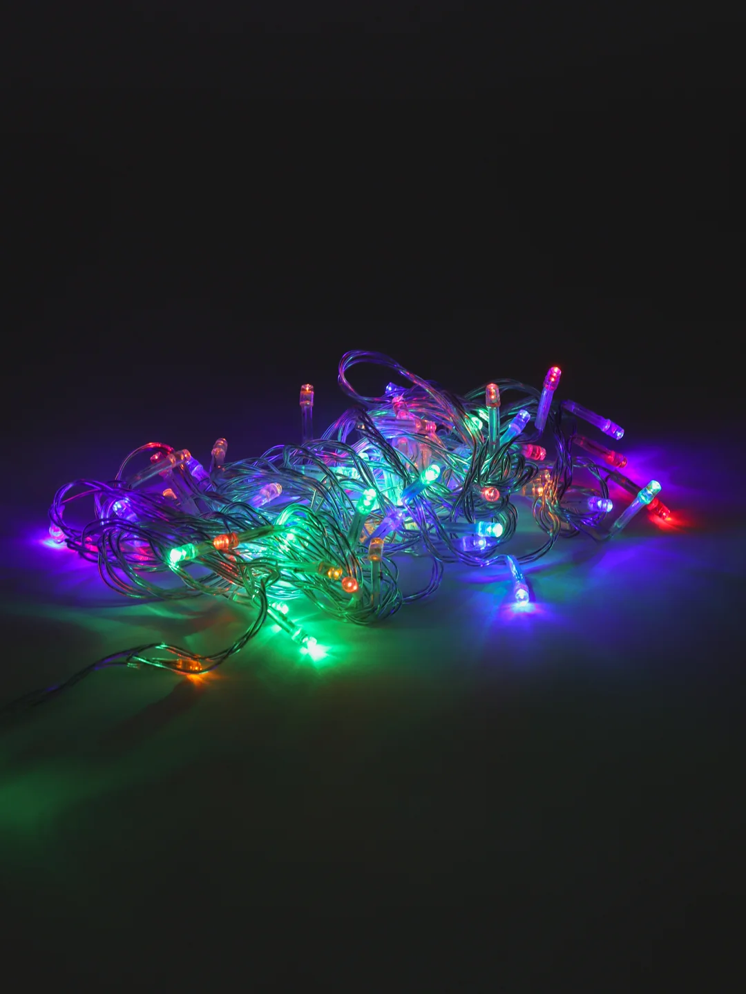 Синий гирлянда LED 7м