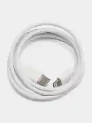 Белый кабель зарядный для айфона, с Type-C