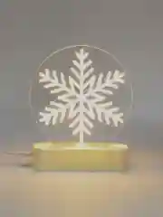 Белый светодиодный светильник , новогодний ночник