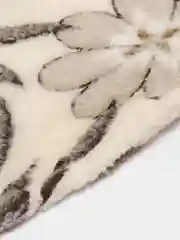 Карамельный плед бамбук