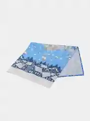 Морской полотенце кухонное из рогожки "Новый год"