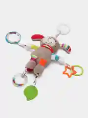 Красный подвесная игрушка на кроватку и коляску,погремушка плюшевая,прорезыватель грызунок детский