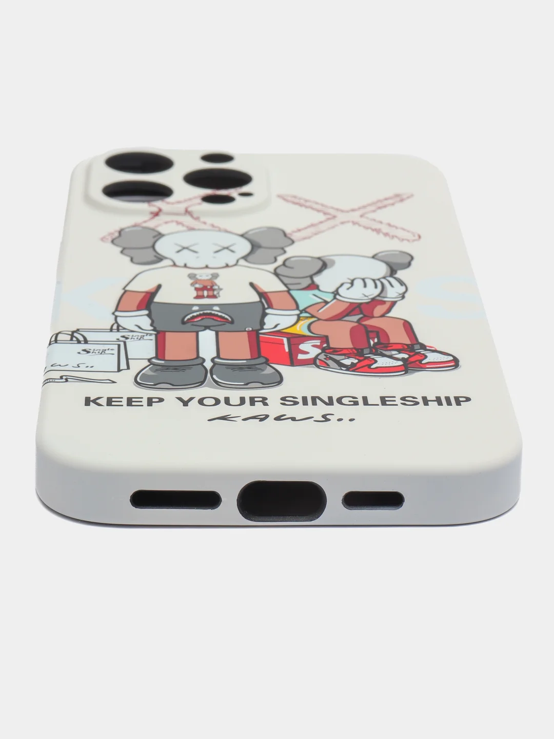 Слоновая кость чехол Kaws для iPhone 13 Pro Max