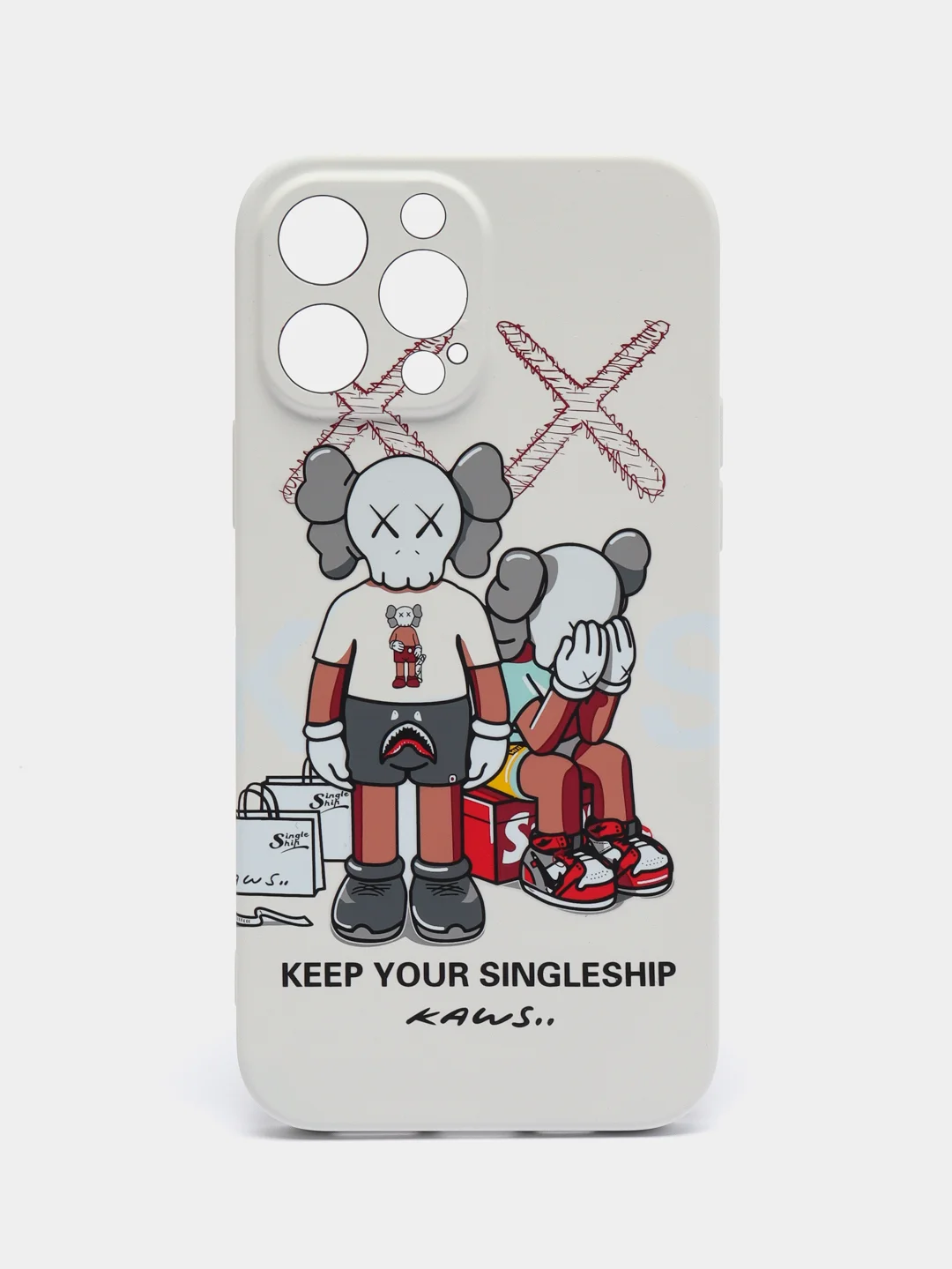 Слоновая кость чехол Kaws для iPhone 13 Pro Max