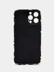Красный чехол Kaws для iPhone 13 Pro Max