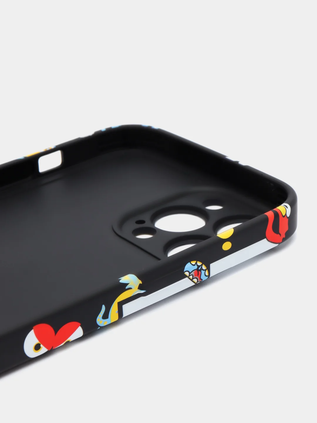 Красный чехол Kaws для iPhone 13 Pro Max