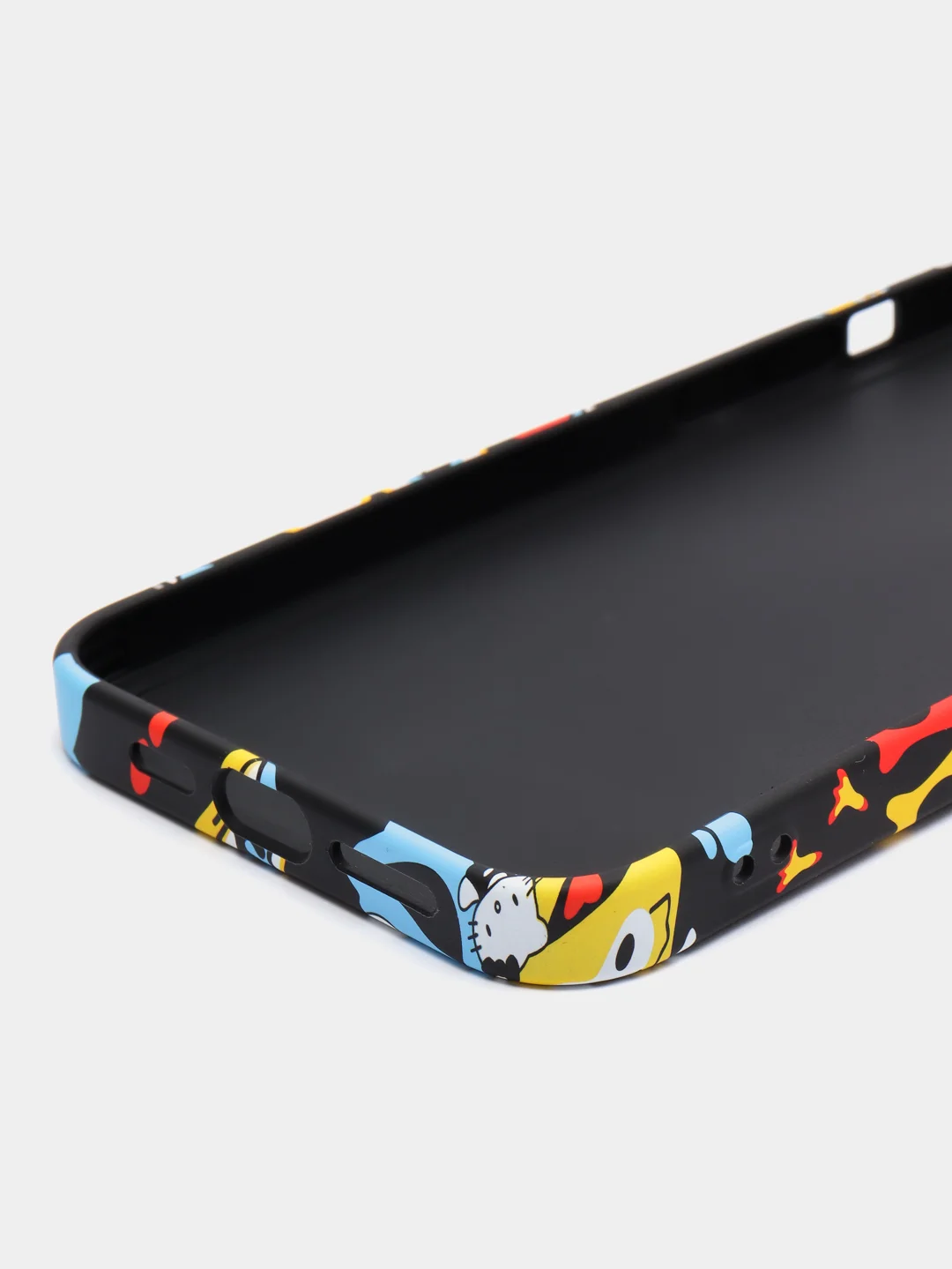 Красный чехол Kaws для iPhone 13 Pro Max