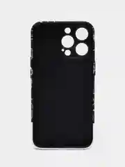 Черный чехол Kaws для iPhone 13 Pro