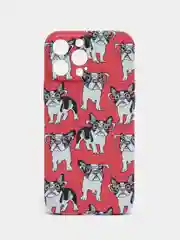 Алый чехол Kaws для iPhone 13 Pro Max