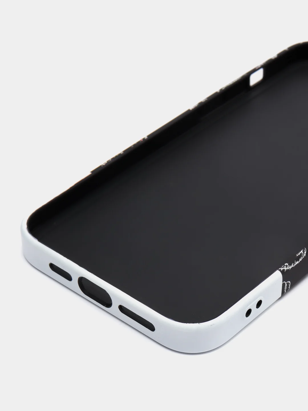 Черный чехол Kaws для iPhone 13 Pro Max