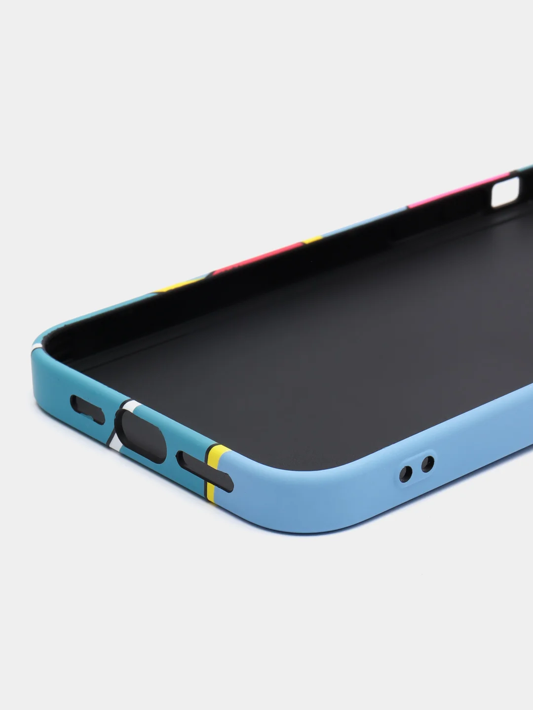 Синий чехол Kaws для iPhone 13 Pro Max