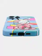 Синий чехол Kaws для iPhone 13 Pro Max