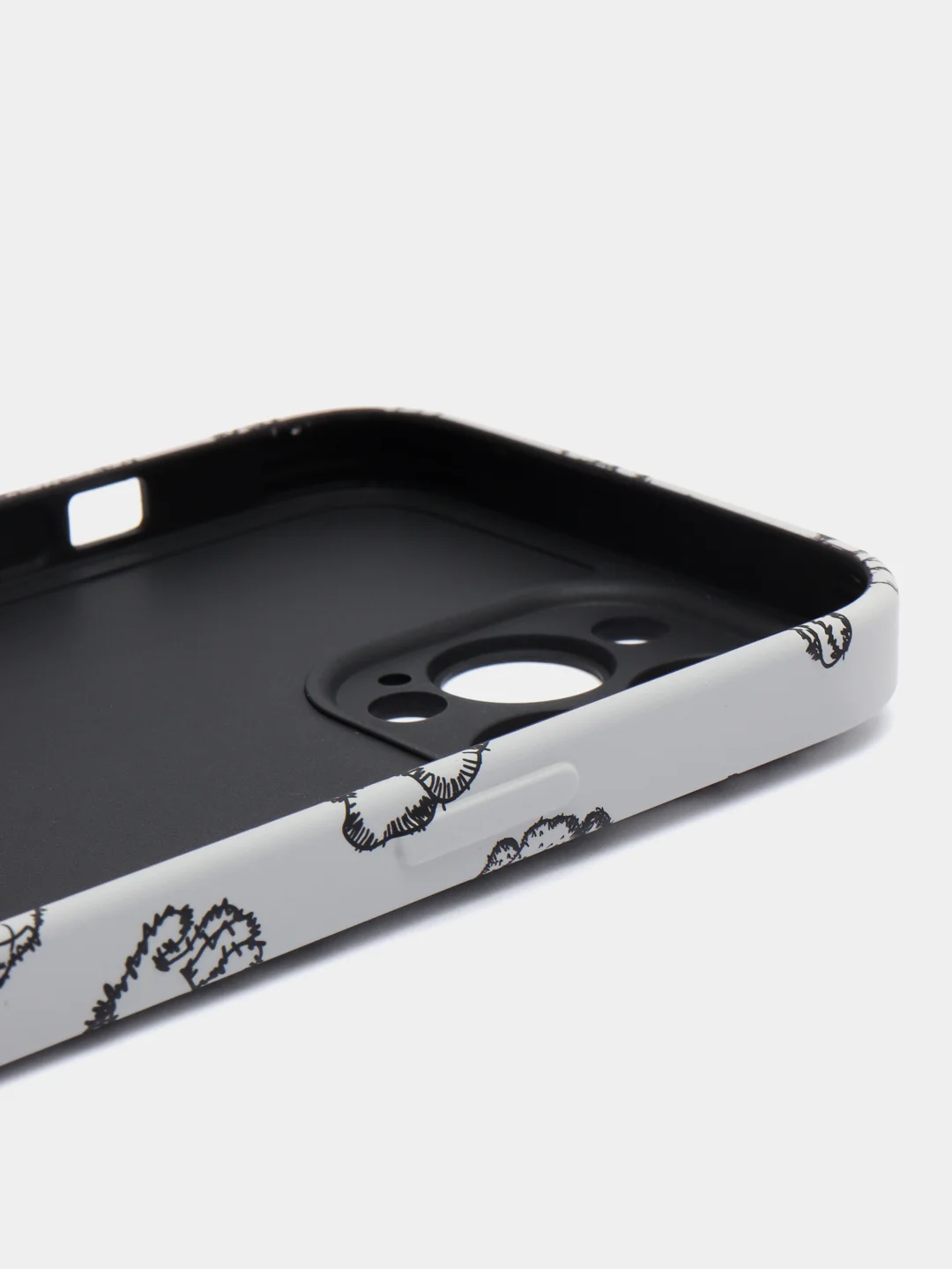 Серый чехол Kaws для iPhone 13 Pro Max