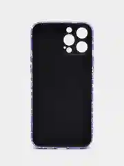 Сиреневый чехол Kaws для iPhone 13 Pro Max