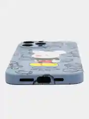 Небесно-голубой чехол Kaws для iPhone 13 Pro Max