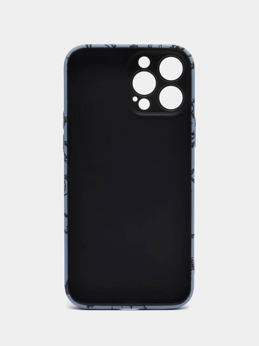 Небесно-голубой чехол Kaws для iPhone 13 Pro Max