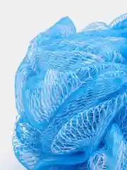 Голубой мочалка для тела