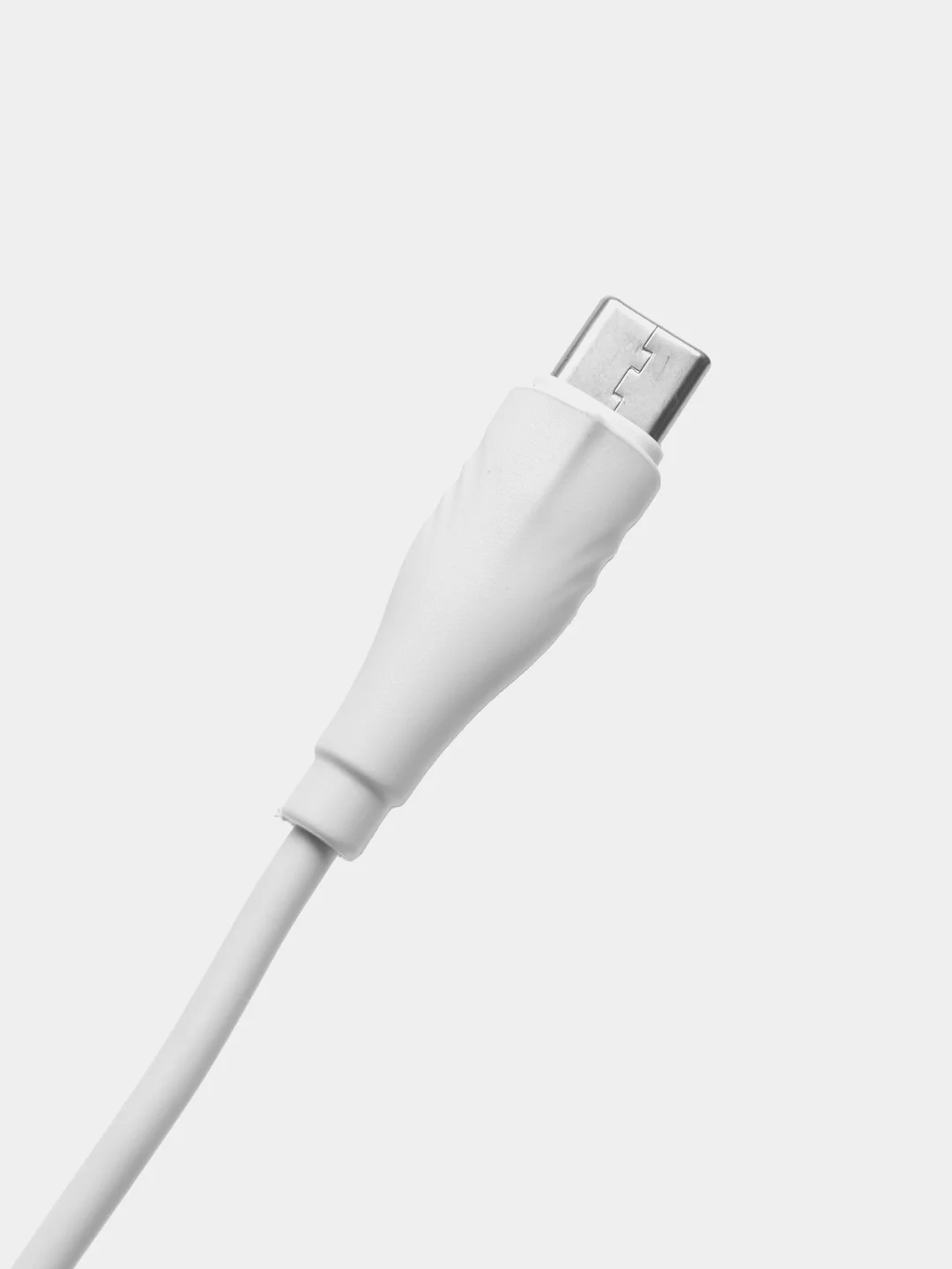 Белый кабель зарядный Borofone BX 18, USB Type-C, 1 м, 3.0 A
