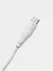 Белый кабель зарядный Borofone BX 18, USB Type-C, 1 м, 3.0 A