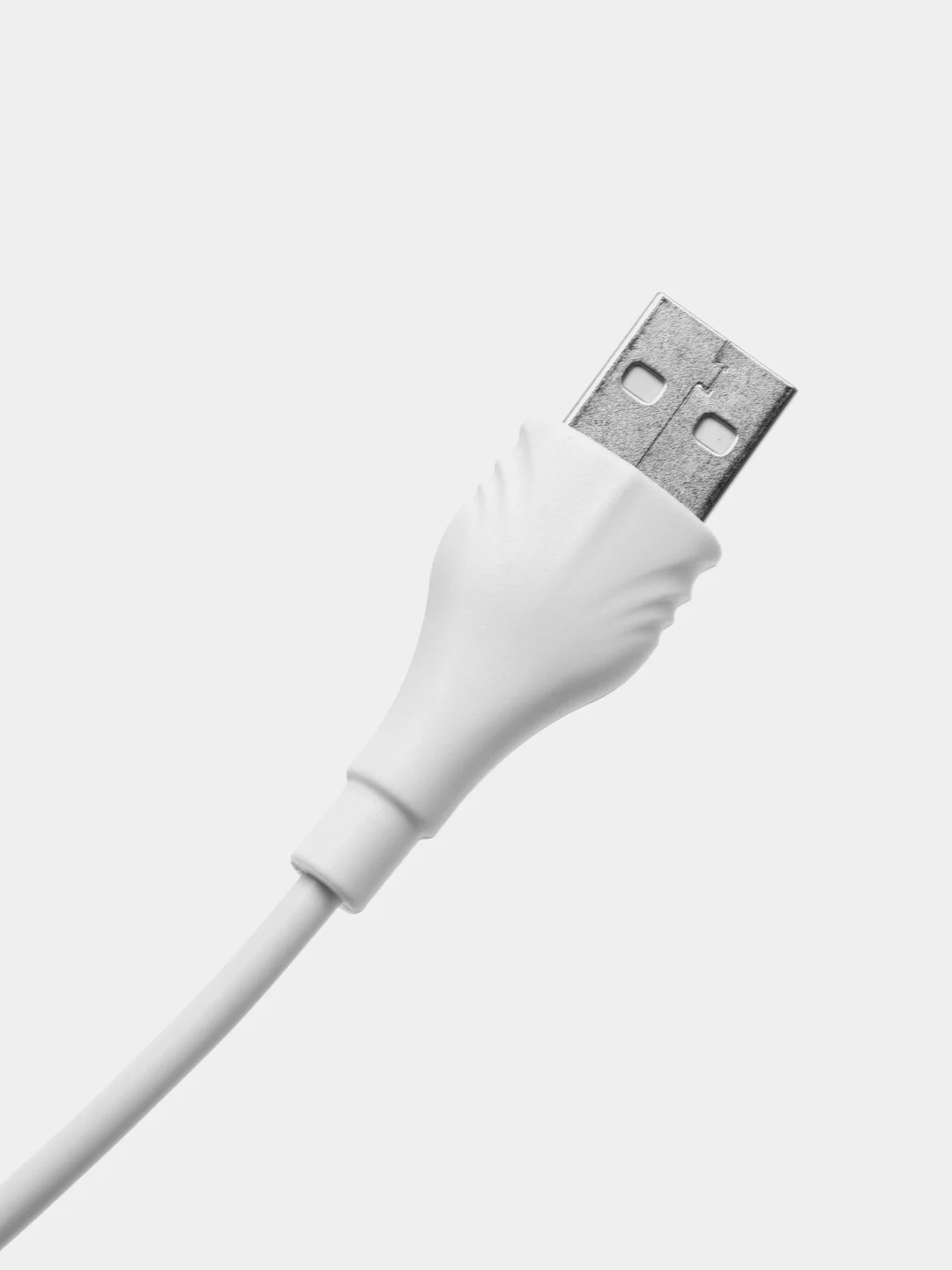Белый кабель зарядный Borofone BX 18, USB Type-C, 1 м, 3.0 A