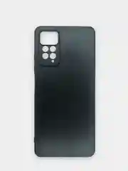 Черный чехол Xiaomi Redmi Note 11 Pro 4G, Российская версия, черный, силиконовый, матовый