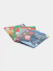 Алый подарок новогодний 12 книг, в подарочной коробке. Новогодний подарок