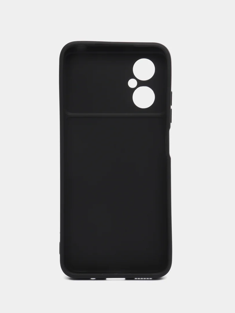 Черный чехол для Xiaomi Poco M4 5G, силиконовый (Сяоми Поко М4)