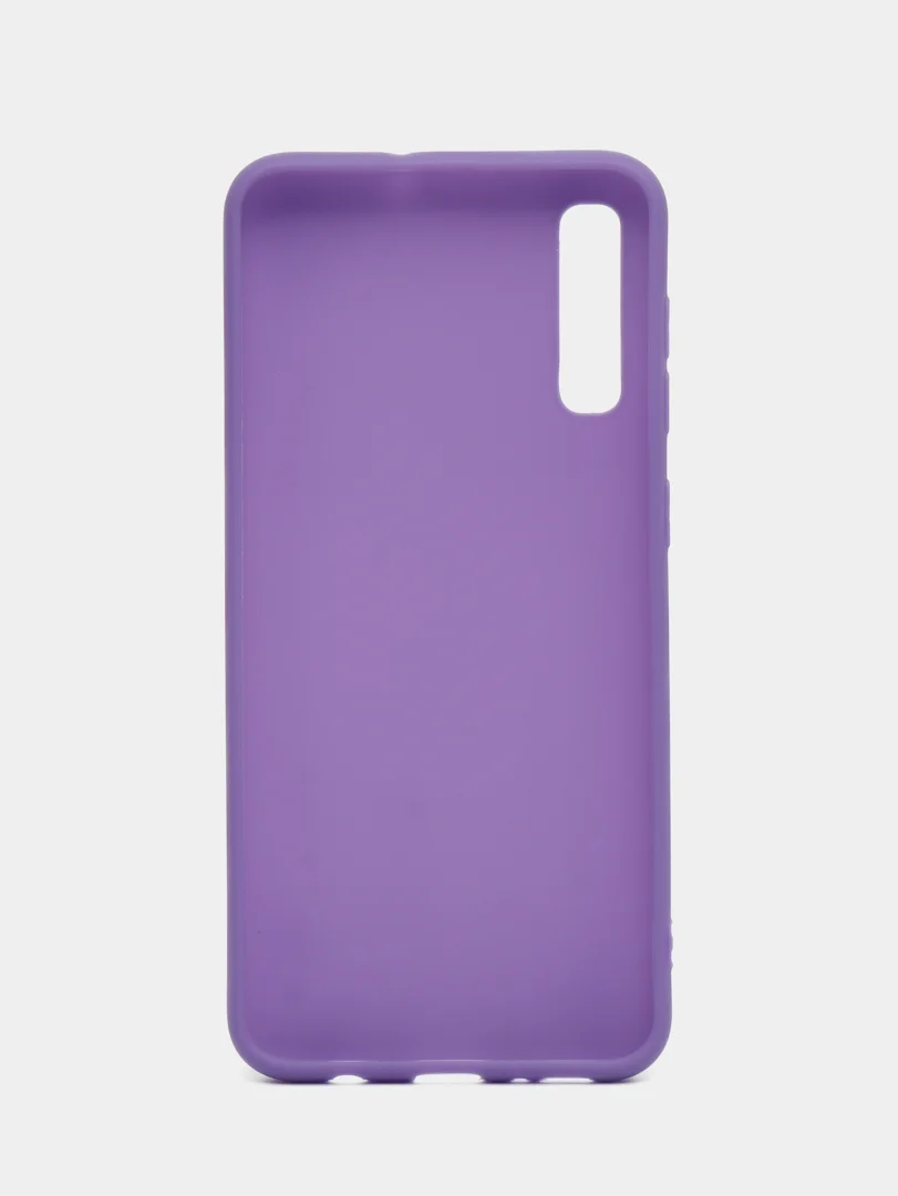 Аметистовый чехол Samsung Galaxy A50, A50s, A30s (Самсунг Галакси А50, А30С), прозрачный