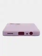 Сиреневый чехол для Honor X8 4G (Хонор Х8 4Г / Икс 8 / Х8 4 Джи), прозрачный